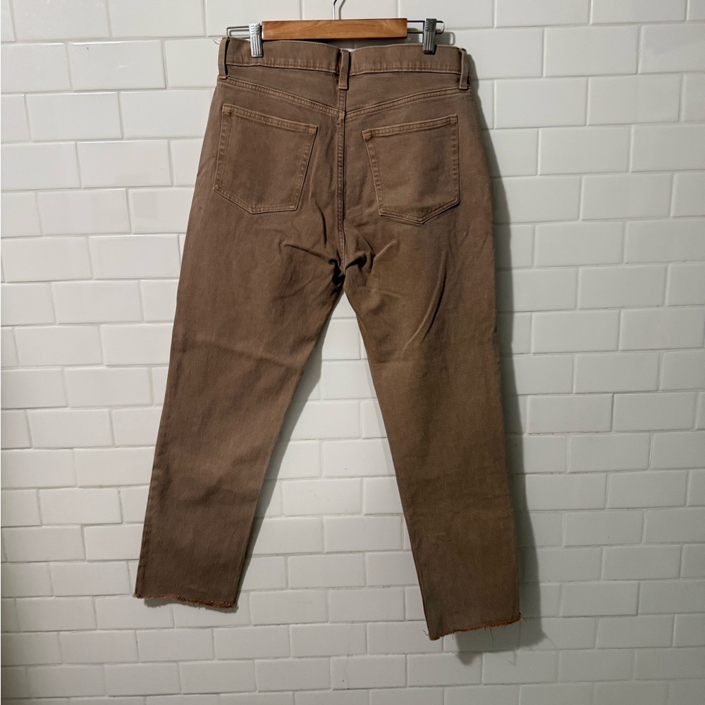 GAP Cheeky Straight High Rise Cropped Jeans - Picture 4 of 5
